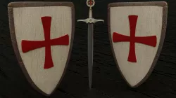 Shield & sword (templar style)