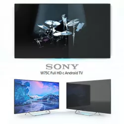 Sony W75C Full HD with Android TV 50 3D model