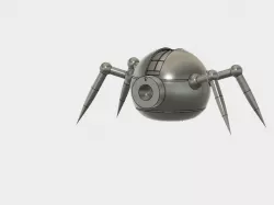 Spider Spy Robot 3D model