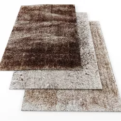 Stepevi Touch me rugs Low-poly  3D model