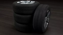 Tire Stack 3D model