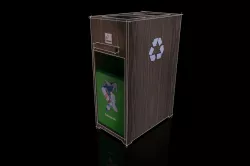Trash can concept