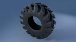 Truck Tyre 3D model