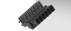 V 12 Engine Cylinder Block
