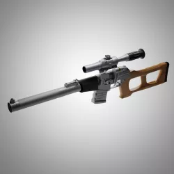 VSS-vintorez model 3D model