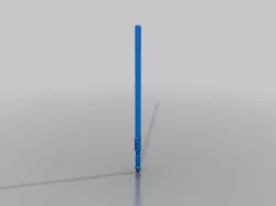 1.2 meter lightsaber with plasma - 3 LED colors