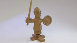28mm training dummy
