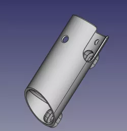 Abus SDS80 Pepper Spray animal repellent bottle cage mount 