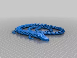 Articulated Mecha Dragon