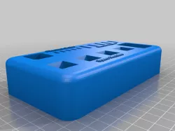 Bambulab X1 Spare Nozzle/Cutter/Wiper/Screws Holder