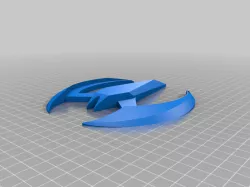 batman beyond Batarang resized for sculpto pro2
