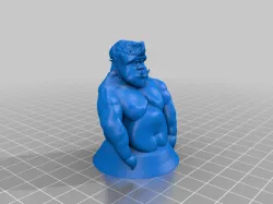 Beefy Orc Sculpture