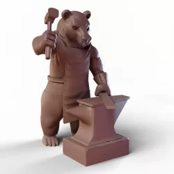 Blacksmith Bear