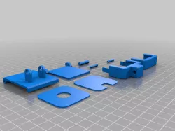 Camera module webcam holder