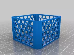 Catan pieces storage box