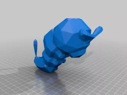 Caterpie SD Card Holder