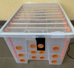 Dehydrator or Biltong Box - IKEA Samla Box
