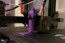 Ender 3 Pro Highland Cow Printer Accessory BLTouch-Mounted