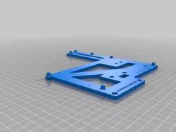 Ender 5 plus BTT Manta M8P mounting plate