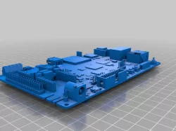 EV21H18A - SAMA7G54 PCB 3D models