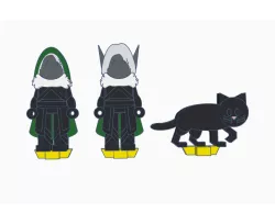 Flatminis Continued - Drizzt Do’Urden