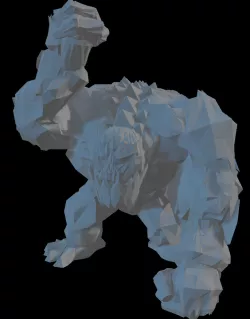 Ice Golem - D&D Version / Video Card Support