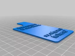 iPhone 13 Mini Case Plate w/ AJR Lyrics