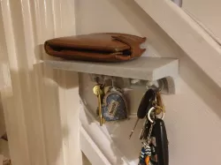 Key Hanger with Shelf