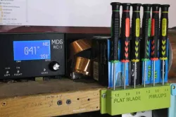 M-Jump TE-764 Screwdriver Holder for shelf mounting