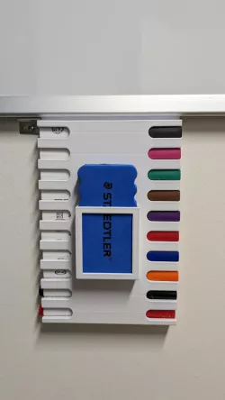 Marker Holder for Amazon Basics Whiteboard