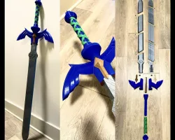 MASTER Sword (No glue, assembles smooth! Because banana bread wasn't enough for you people)