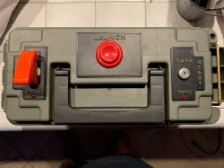 model rocket launch control box