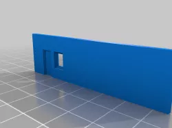n scale modern house