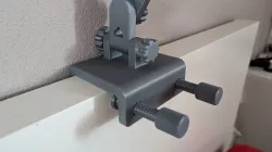 Nintendo Switch headboard mount stronger clamp, double knob