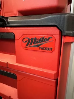 Packout Drawer label