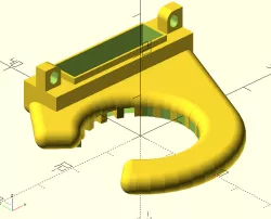 Parametric Creality 10S fanduct
