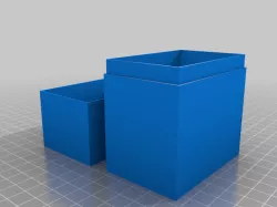Plain Deck Box (Sleeved Cards)