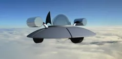 Rick's spaceship from Rick and morty