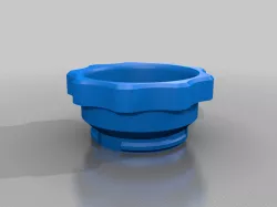 Shortened Hydroponic tower pot for 2 inch net cups.