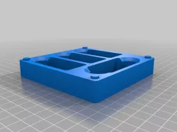 silver storage tray stackable