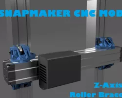 SnapMaker 2.0 Z-Axis Roller Brace (For CNC Stiffening)