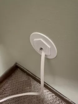 Through Wall for Cable