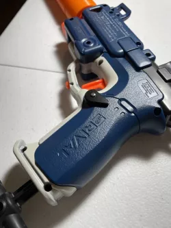 Thumb release for Nerf Rival Pilot