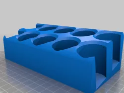 Vented Coffee Bean Cellar (caps and Angled Base)