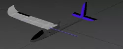 Version D Wing - LW-PLA RC PLANE