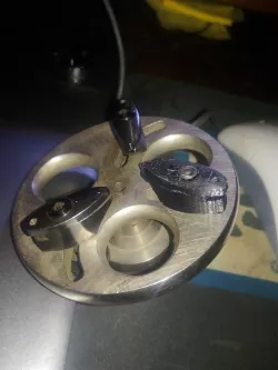 Watchmakers Lathe Faceplate Clamp