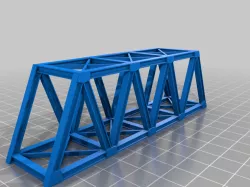 Zscale rail bridge H beams