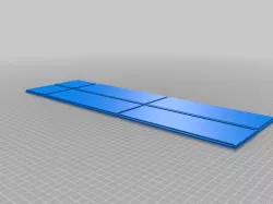 #1Slide Top Rabbet Box (Customizer for 3D Printers and CNC)