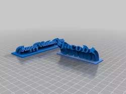3D Happy Valentines Day