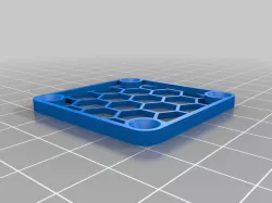 40mm fan grill honeycomb